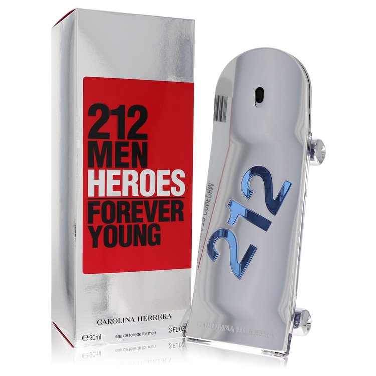 Carolina Herrera 212 Men Heroes Forever Young, 3 FL OZ / 90ml