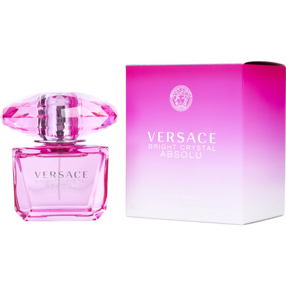 Versace Bright Crystal Absolu 3 oz box and bottle