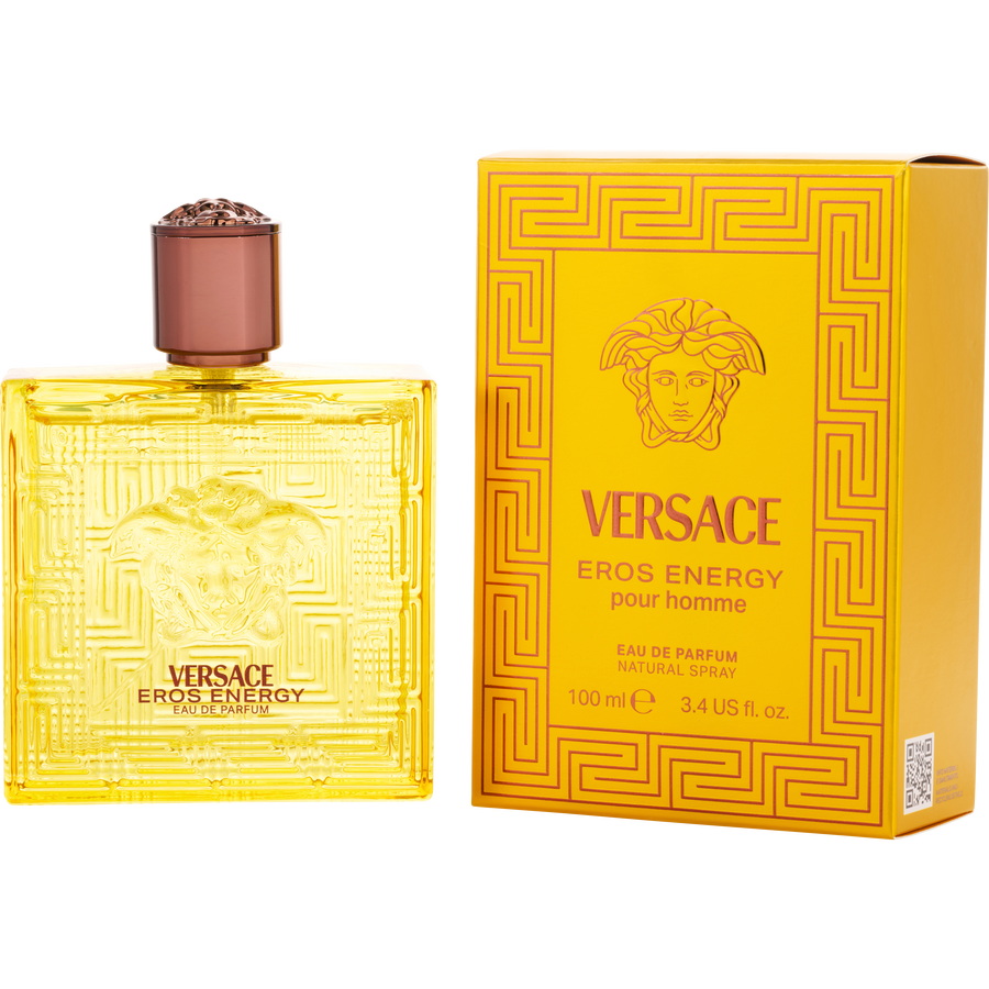 Versace Eros Energy Pour Homme 3.4 oz box and bottle