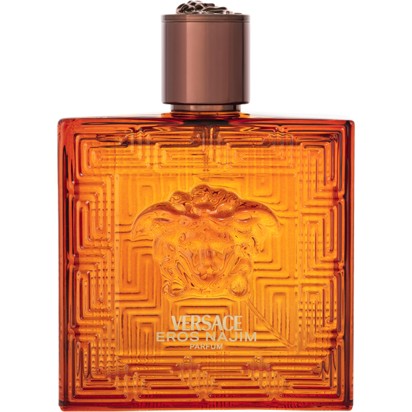 Versace Eros Najim bottle detail