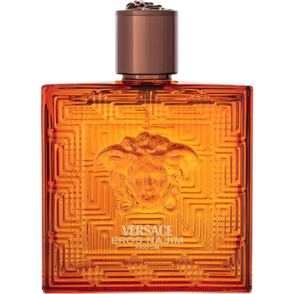 Versace Eros Najim bottle detail
