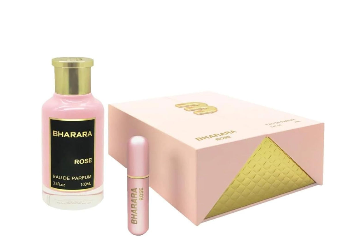 Bharara Rose Eau de Parfum for Women – 3.4 fl oz (100 ml)