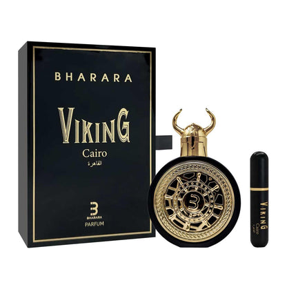 Bharara Viking Cairo Eau de Parfum – Unisex, 3.4 oz (100 ml)