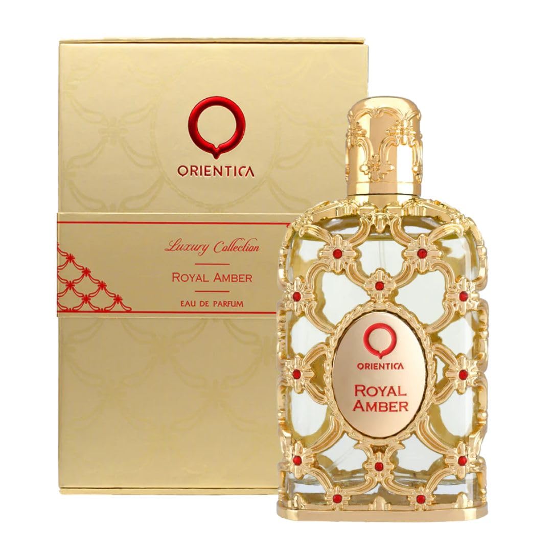 Orientica Royal Amber Eau de Parfum – Unisex, 2.7 oz (80 ml)