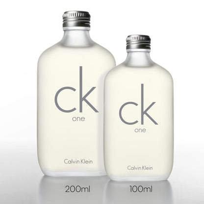 Calvin Klein CK One Eau de Toilette – Citrus Unisex Fragrance with Green Tea