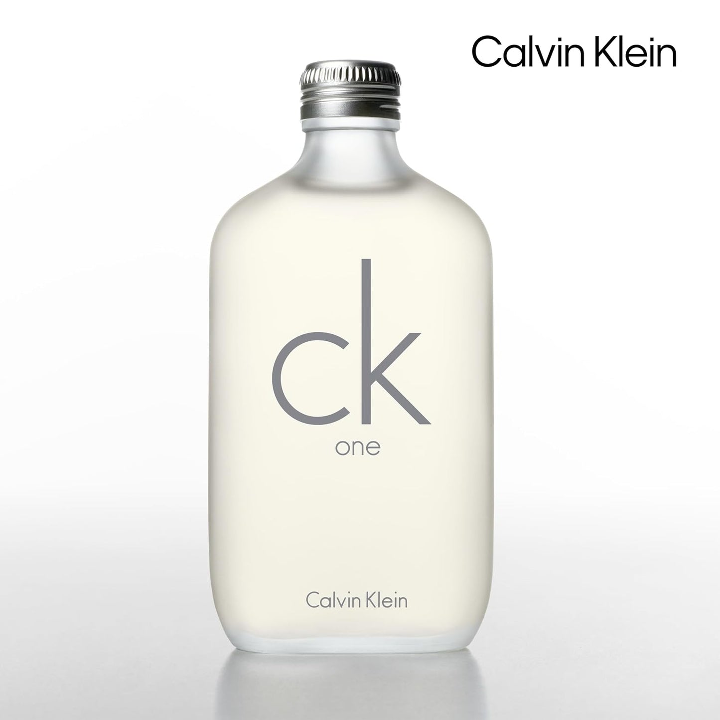 Calvin Klein CK One Eau de Toilette – Citrus Unisex Fragrance with Green Tea