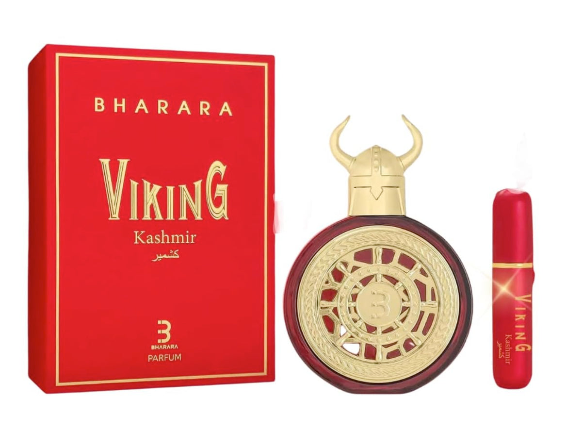 Bharara Viking Kashmir Eau de Parfum – Unisex, 3.4 oz (100 ml)