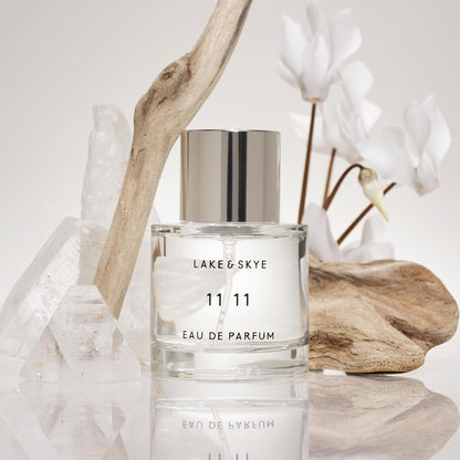 Lake & Skye 11 11 Eau de Parfum Spray – Clean Skin Musk & Amber, 1.7 fl oz (50 ml)