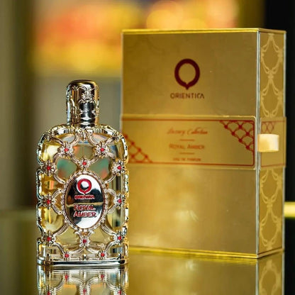 Orientica Royal Amber Eau de Parfum – Unisex, 2.7 oz (80 ml)
