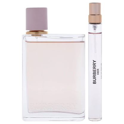 Burberry Her Eau de Parfum Gift Set for Women – 3.3 oz & 0.33 oz