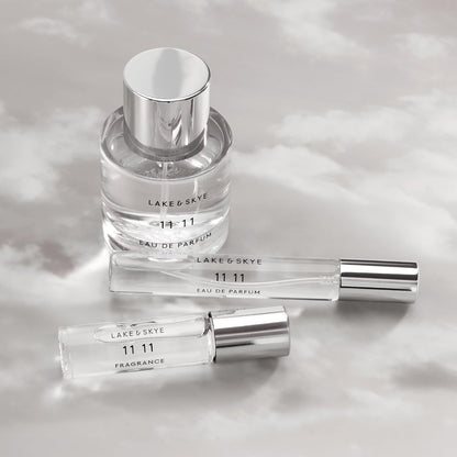 Lake & Skye 11 11 Eau de Parfum Spray – Clean Skin Musk & Amber, 1.7 fl oz (50 ml)