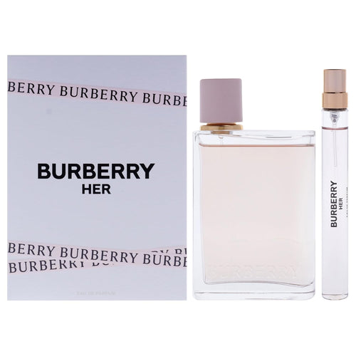 Burberry Her Eau de Parfum Gift Set for Women – 3.3 oz & 0.33 oz