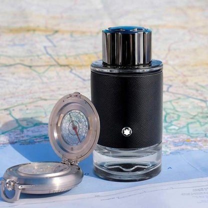 MONTBLANC Explorer Eau de Parfum for Men – Woody Leathery Aromatic Fragrance
