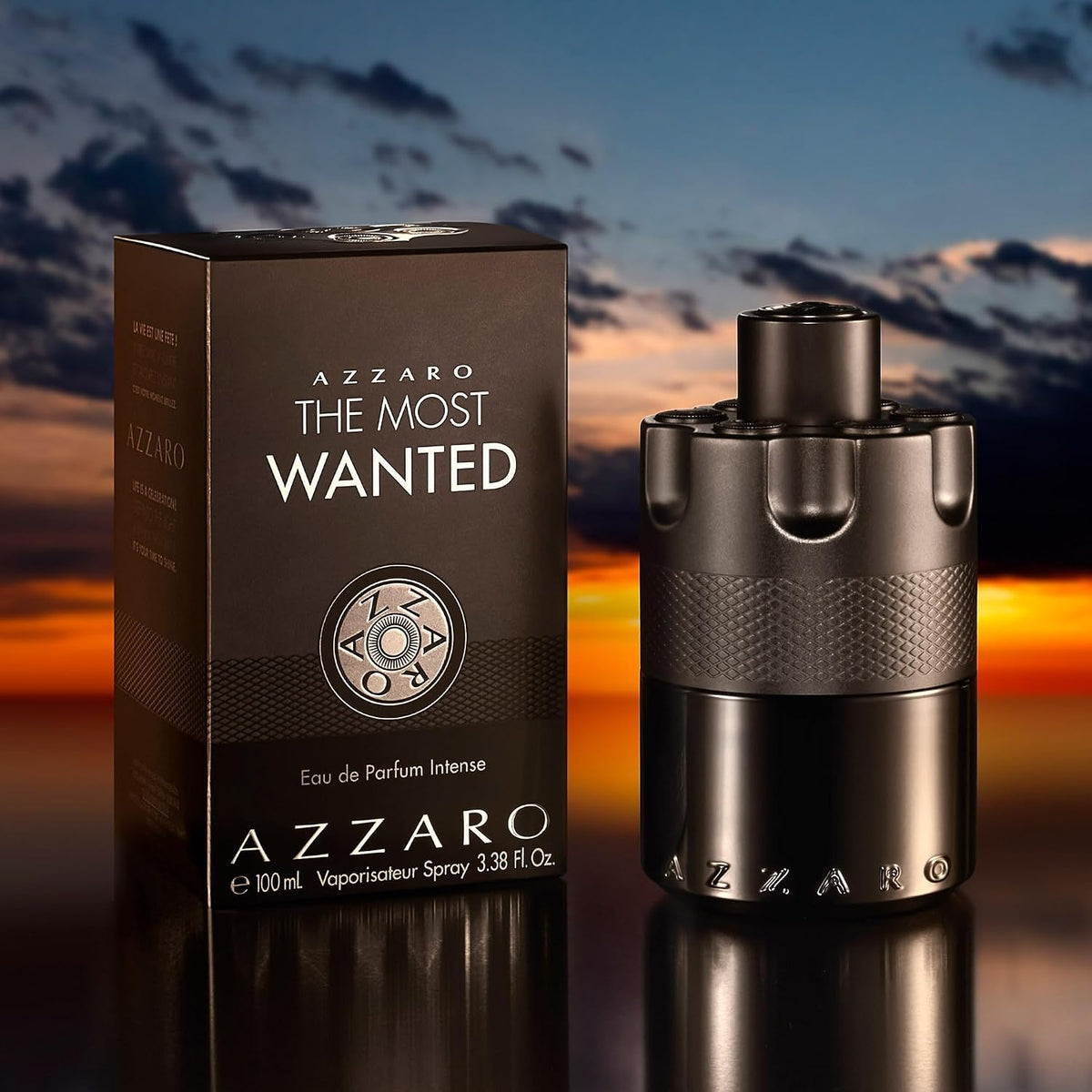 Azzaro The Most Wanted Eau de Parfum Intense for Men – Warm Amber Fragrance