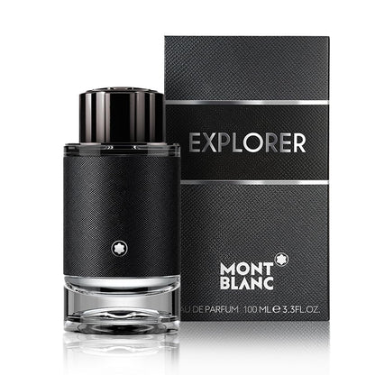 MONTBLANC Explorer Eau de Parfum for Men – Woody Leathery Aromatic Fragrance