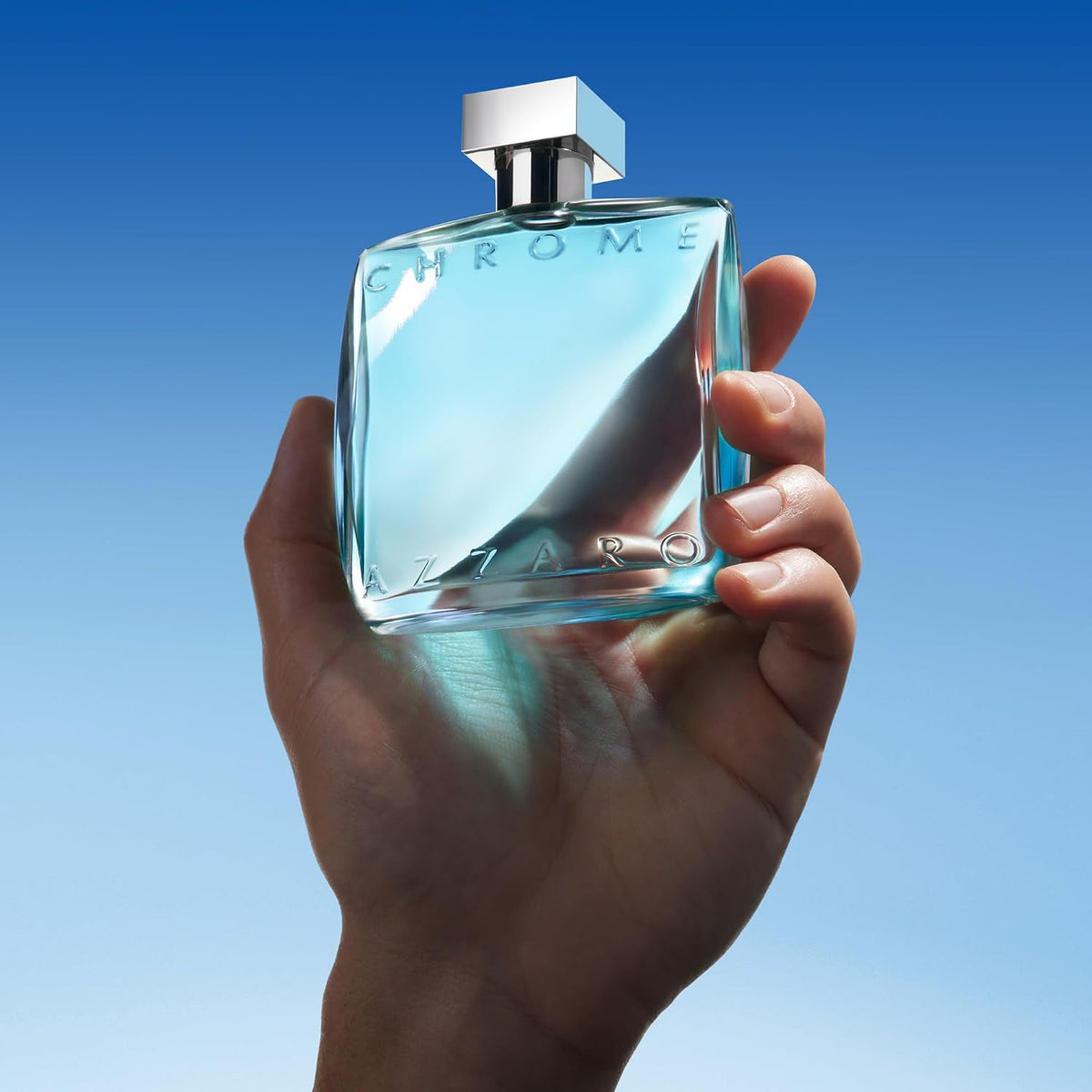Azzaro Chrome Eau de Toilette for Men – Fresh Aquatic Citrus, Woody & Musky Fragrance