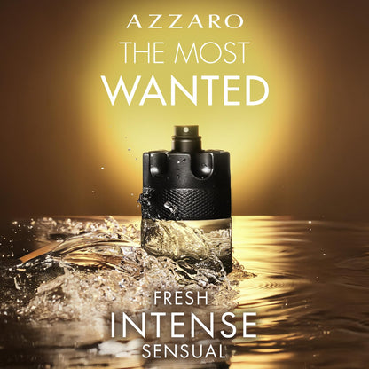 Azzaro The Most Wanted Eau de Toilette Intense for Men – 3.3 fl oz