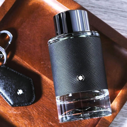 MONTBLANC Explorer Eau de Parfum for Men – Woody Leathery Aromatic Fragrance