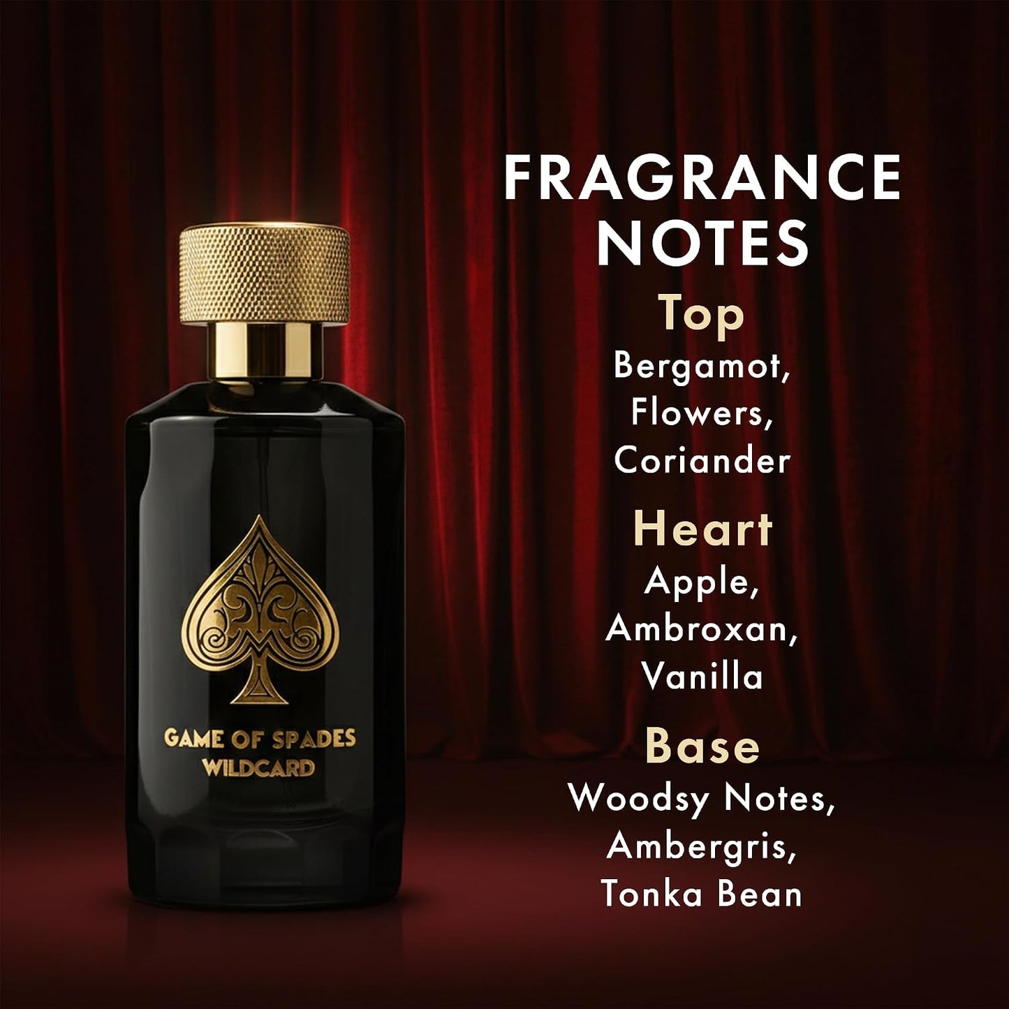 Jo Milano Game of Spades Wildcard Parfum Spray – 3.4 oz (100 ml)