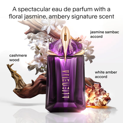 Mugler Alien Eau de Parfum for Women – Long-Lasting Floral Woody Fragrance
