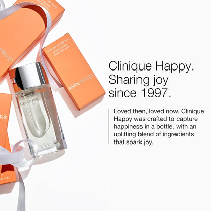 Clinique Happy Eau de Parfum for Women – Grapefruit, Bergamot & Floral Fragrance