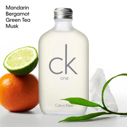 Calvin Klein CK One Eau de Toilette – Citrus Unisex Fragrance with Green Tea