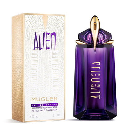 Mugler Alien Eau de Parfum for Women – Long-Lasting Floral Woody Fragrance