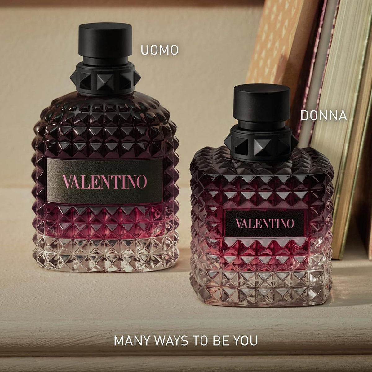 Valentino Uomo Born In Roma Intense Eau de Parfum Spray for Men, 3.4 oz / 100ml