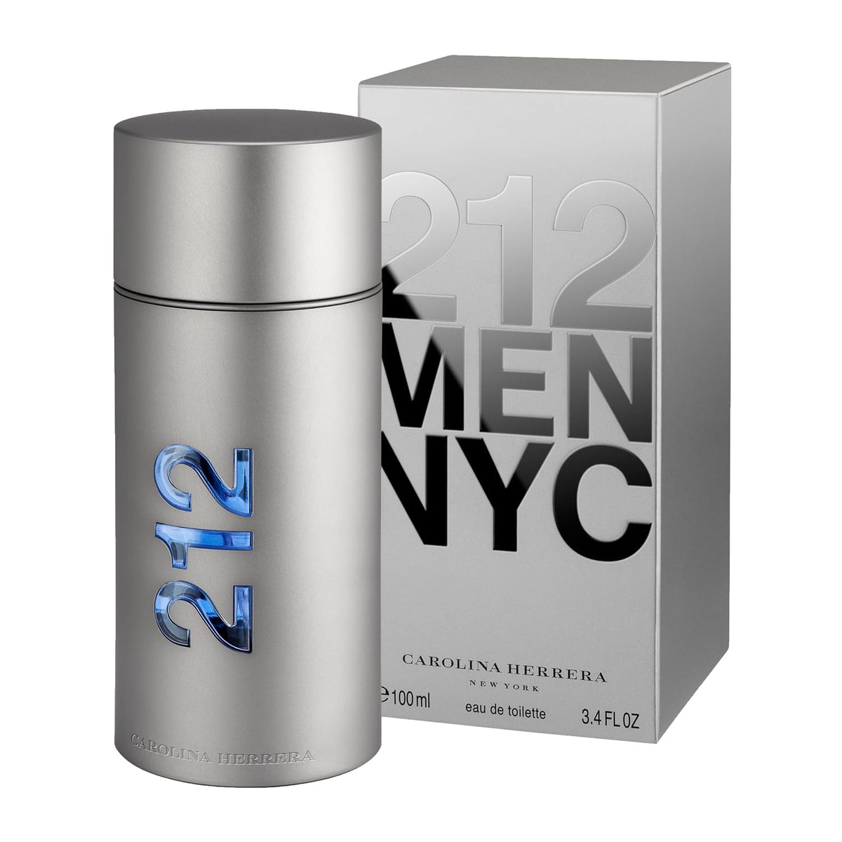 Carolina Herrera 212 Eau de Toilette for Men – 3.4 fl oz