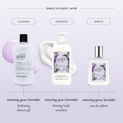philosophy Amazing Grace Lavender Eau de Toilette for Women – Berries & Musk