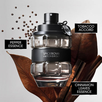 Viktor&Rolf Spicebomb Eau de Toilette for Men – Gourmand Fragrance