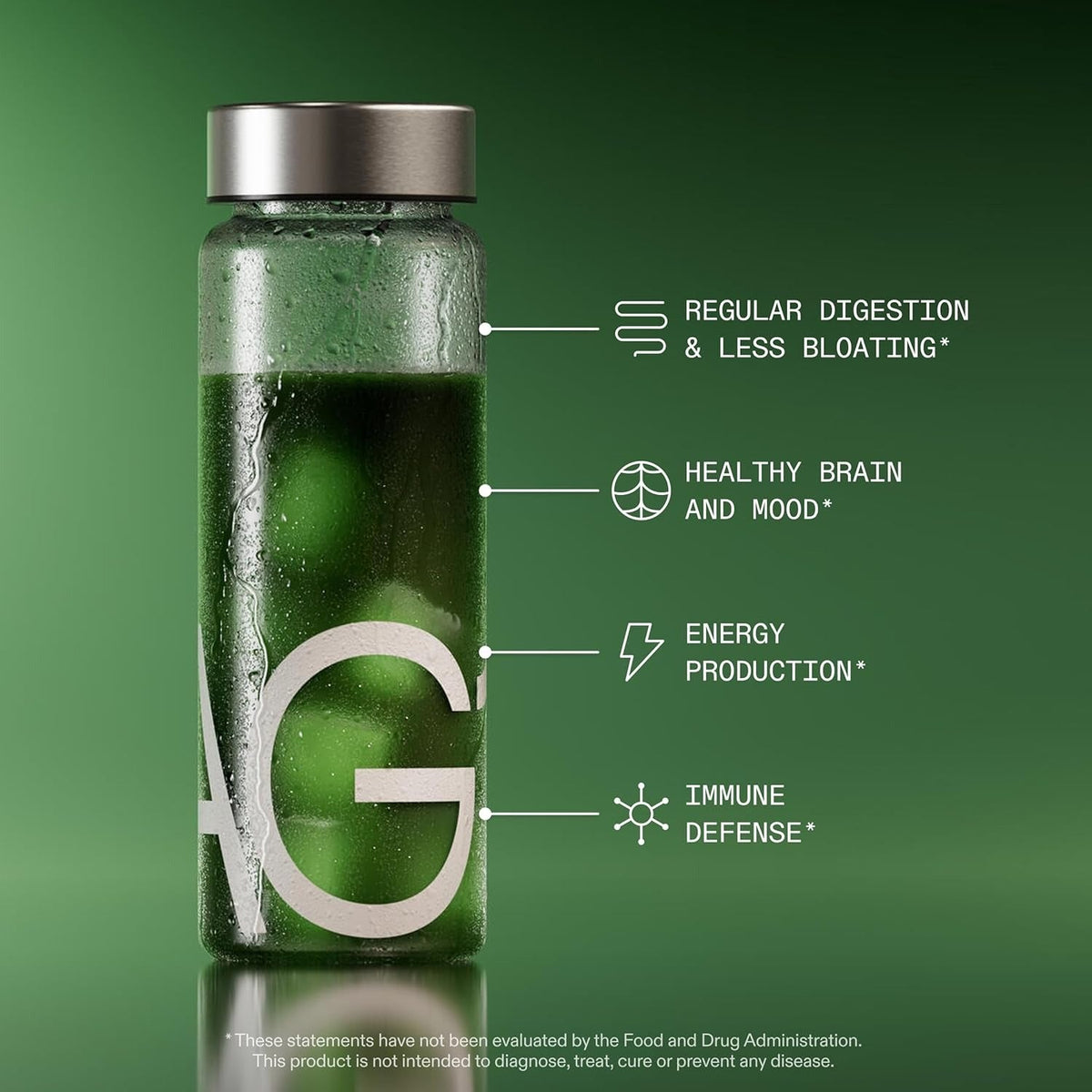 AG1 Greens Powder | 75 Vitamins + Probiotics