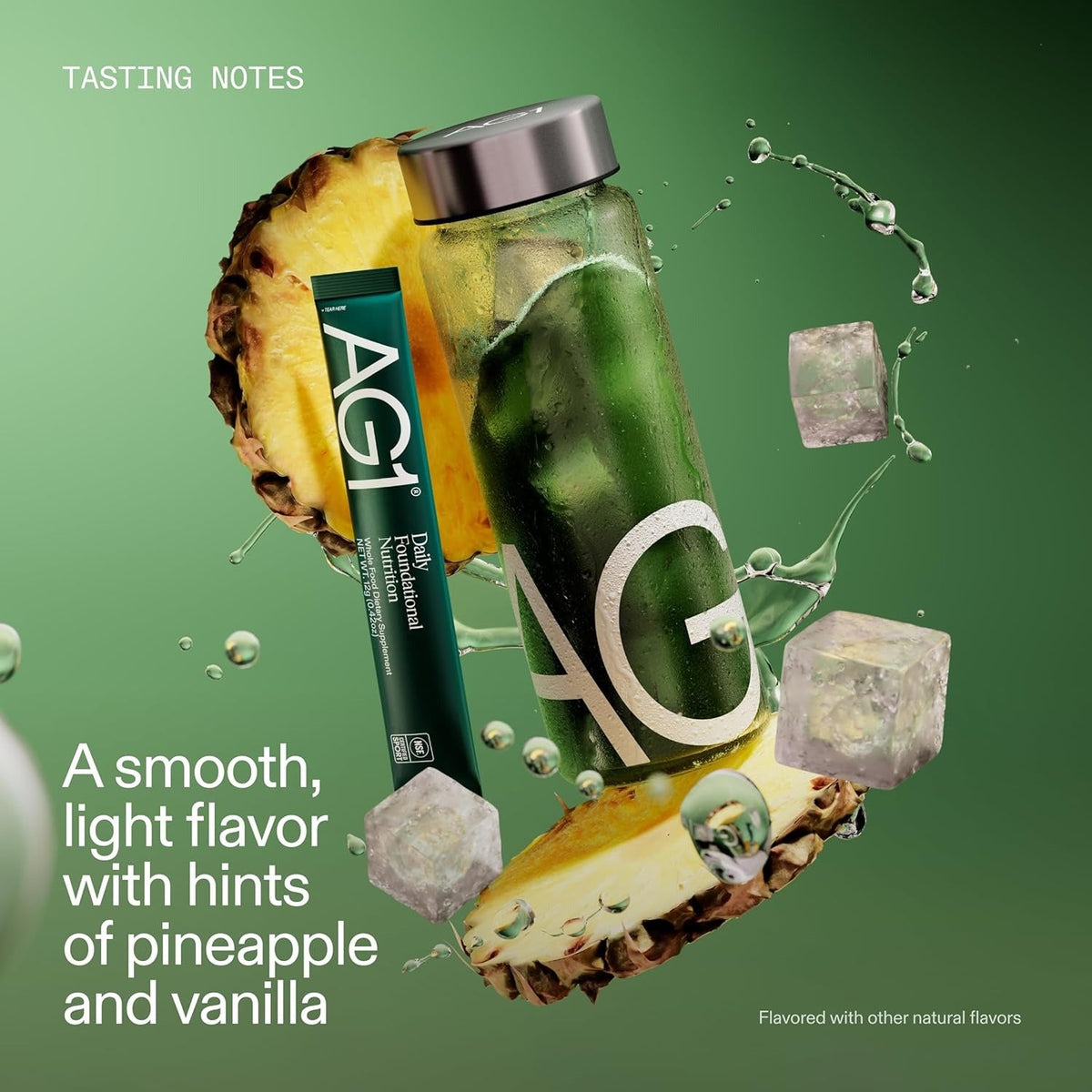 AG1 Greens Powder | 75 Vitamins + Probiotics