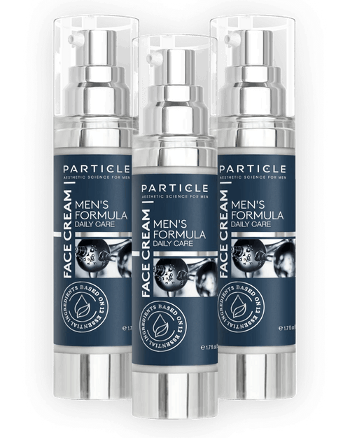 Particle Face Cream for Men – 3-Pack